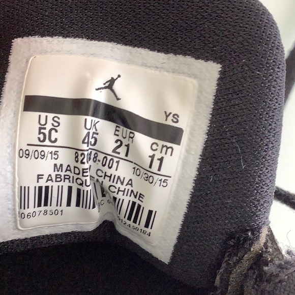 Nike Air Jordan Flight Origin 3 suede leather sneakers size 5 C toddler - Picture 9 of 16